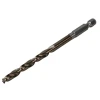 Faithfull HSSE M35 Cobalt Quick-Change Impact Drill Bit 6.0mm OL:109mm WL:57mm