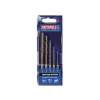 Faithfull HSSE M35 Cobalt Quick-Change Impact Drill Bit Set, 5 Piece