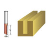 Faithfull Router Bit TCT Single Flute 3.2mm x 8mm 1/4in Shank
