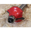 Faithfull Router Bit TCT Ovolo 13.3mm 1/4in Shank
