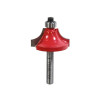 Faithfull Router Bit TCT Ovolo 16.5mm 1/4in Shank