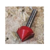 Faithfull Router Bit TCT V Groove 13.0mm x 19.1mm 1/4in Shank