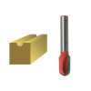 Faithfull Router Bit TCT Radius 5.0mm x 18mm 1/4in Shank
