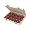Faithfull Router Bit Set of 30 TCT 1/4in Shank