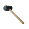 Faithfull Rubber Mallet - Black 680G (24Oz)