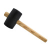 Faithfull FSC Black Rubber Mallet 28oz
