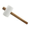 Faithfull FSC White Rubber Mallet 28oz