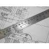 Faithfull Steel Rule 300mm / 12in x 25mm