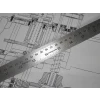 Faithfull Steel Rule 600mm / 24in x 25mm