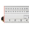 Faithfull Folding Rule White ABS Plastic 1 Metre / 39in