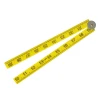 Faithfull Folding Rule Yellow ABS Plastic 1 Metre / 39in