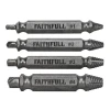 Faithfull Screw Extractor Kit 4 Piece