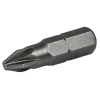 Faithfull Pozi S2 Grade Steel Screwdriver Bits PZ3 x 25mm (Pack 3)