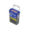 Faithfull Pozi Impact Screwdriver Bits PZ2 x 25mm (Pack 20)