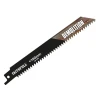 Faithfull S922HF Bi-Metal Sabre Saw Blade Demolition 150mm 10 TPI (Pack 5)