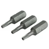 Faithfull Security S2 Grade Steel Screwdriver Bits T10S&Acirc;&nbsp;x&Acirc;&nbsp;25mm (Pack 3)