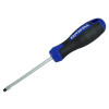 Faithfull Slotted Flared Soft Grip Screwdriver 75mm x 4mm