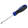 Faithfull Slotted Flared Soft Grip Screwdriver 75mm x 4mm