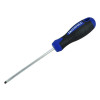 Faithfull Slotted Parallel Soft Grip Screwdriver 100mm x 4mm