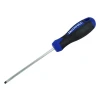 Faithfull Slotted Parallel Soft Grip Screwdriver 100mm x 4mm