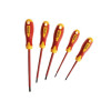 Faithfull Soft Grip VDE Screwdriver Set of 5