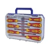 Faithfull Soft Grip VDE Screwdriver Set of 8 (Case)