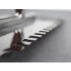 Faithfull Notched Trowel 10mm Stainless Steel Soft Grip Handle 13 x 4.1/2in