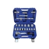 Faithfull Socket Set of 22 Metric 1/2in Drive