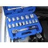 Faithfull Socket Set of 22 Metric 1/2in Drive