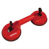 Faithfull Double Pad Suction Lifter 120mm Pads