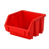 Faithfull Interlocking Storage Bin Size 1 Red 116 x 112 x 75mm
