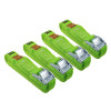 Faithfull Cam Buckle Tie-Downs 5m x 25mm, 4 Piece