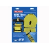 Faithfull Ratchet Tie-Down 5m x 50mm Trucker Breaking Strain 4000kg