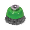 Faithfull Wire Cup Brush 75 x M14 x 2 Stainless Steel 0.30mm