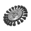 Faithfull Circular Wire Brush 115 x 12mm M14x2 Bore, 0.35mm Wire