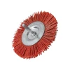 Faithfull Nylon Wheels Flat 100 x 6mm Shank