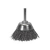 Faithfull Wire Cup Brush 75 x 6mm Shank 0.30mm