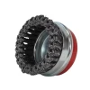 Faithfull Wire Cup Brush Twist Knot 100mm x M14 x 2 0.50mm