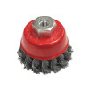 Faithfull Wire Cup Brush Twist Knot 65mm x M14 x 2 0.50mm