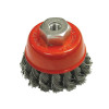 Faithfull Wire Cup Brush Twist Knot 65mm x M10 x 1.25 0.50mm