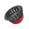 Faithfull Wire Cup Brush Twist Knot 65mm x M14 x 2 0.50mm