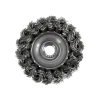 Faithfull Wire Cup Brush Twist Knot 65mm x M14 x 2 0.50mm