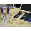 Faithfull Soft Grip Chisel Set + Storage Box, 6 Piece