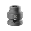 Facom 6-Point Stubby Impact Socket 1/2in Drive 10mm