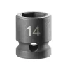 Facom 6-Point Stubby Impact Socket 1/2in Drive 14mm