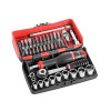 Facom R2NANO Socket Set of 38 Metric 1/4in Drive