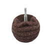 Flexipads Scruff Ball 75mm / 3in Brown Coarse