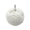 Flexipads Scruff Ball 75mm / 3in White Non-Scratch