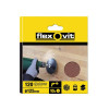Flexovit Drill Mountable Discs 125mm Fine 120g (Pack of 10)