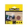 Flexovit Drill Mountable Discs 125mm Medium 80g (Pack of 10)
